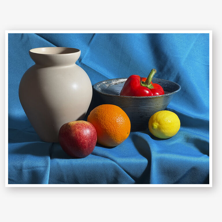 still life three color photo