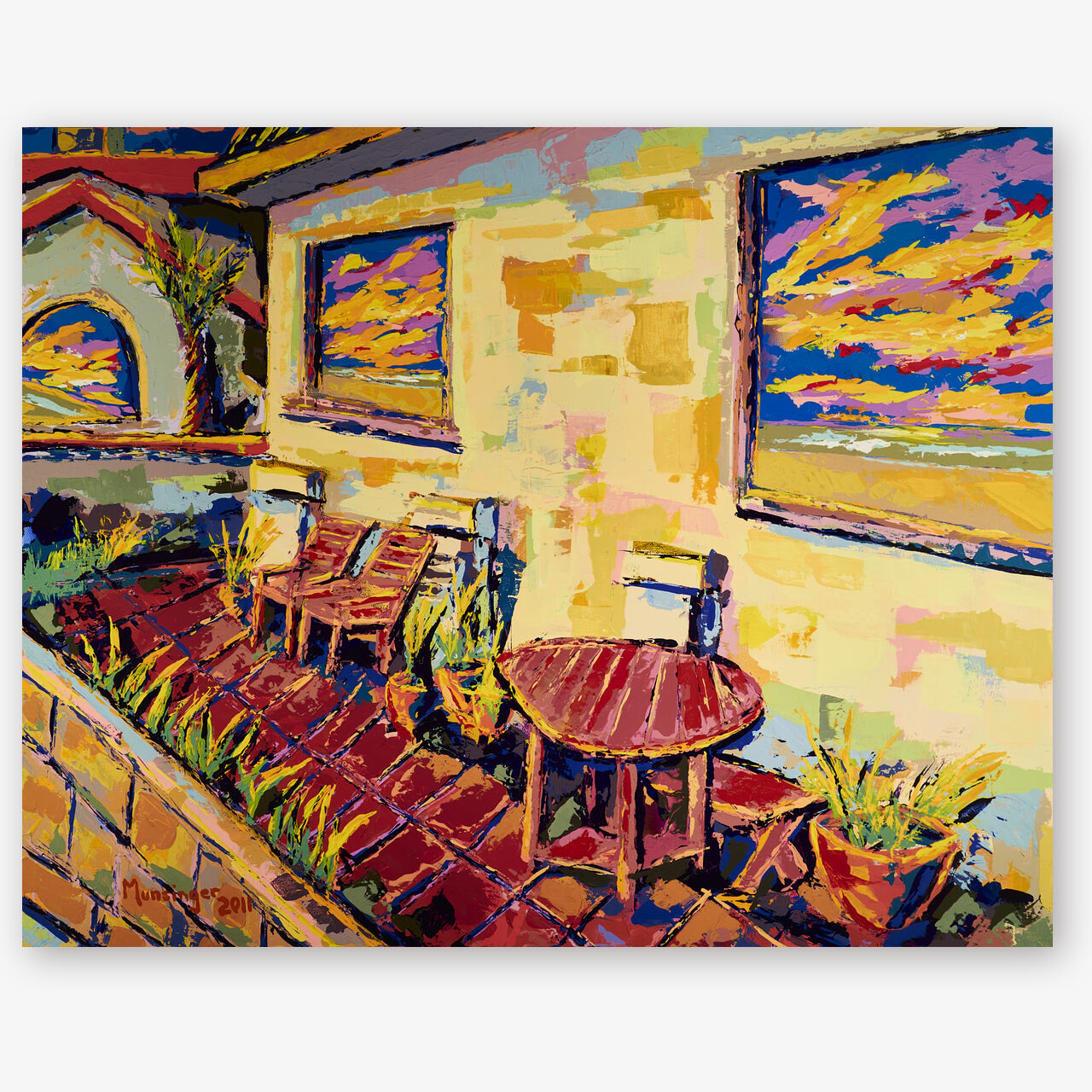 Sunset 12 | Spanish Patio