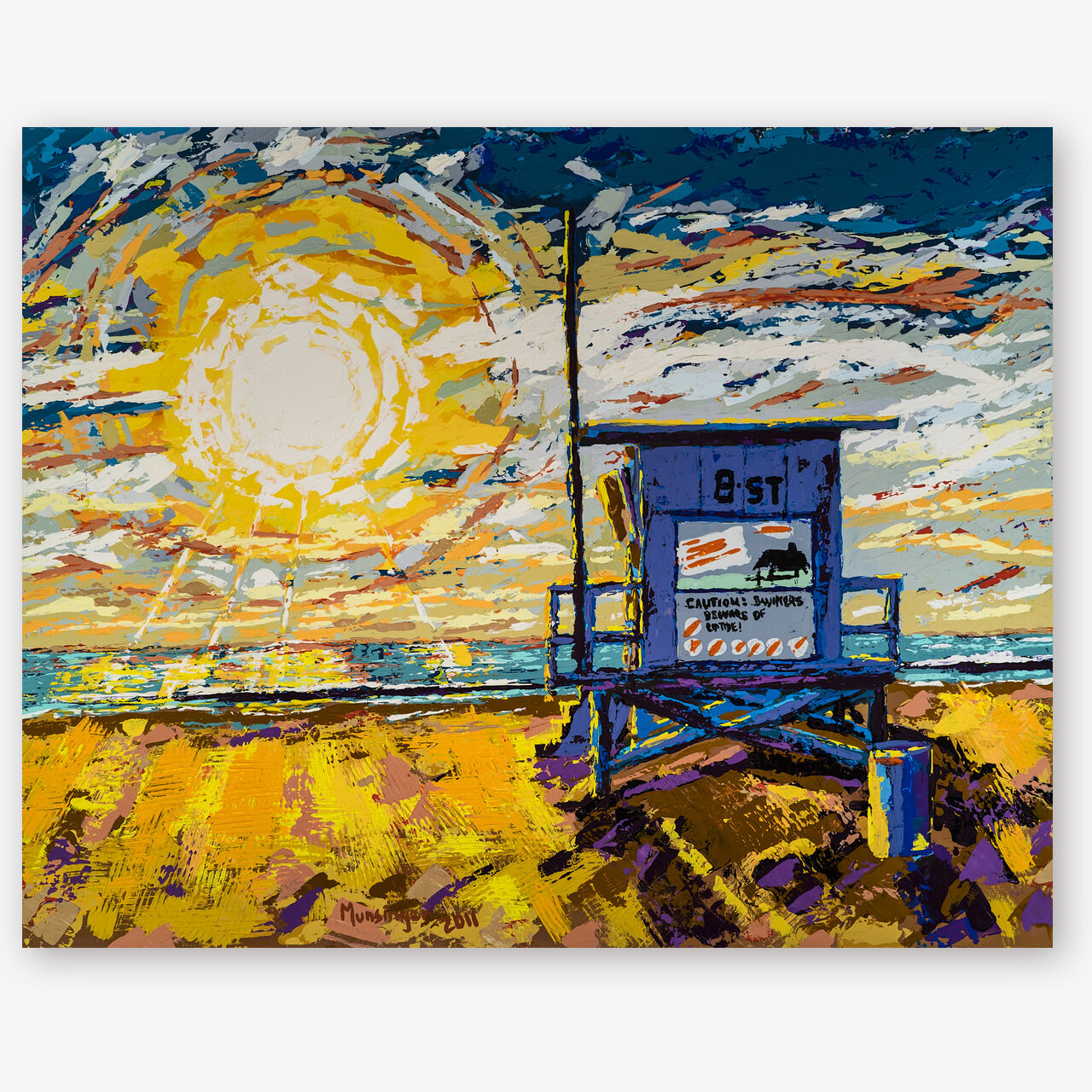 Sunset 19 | 8th Street Lifeguard Tower