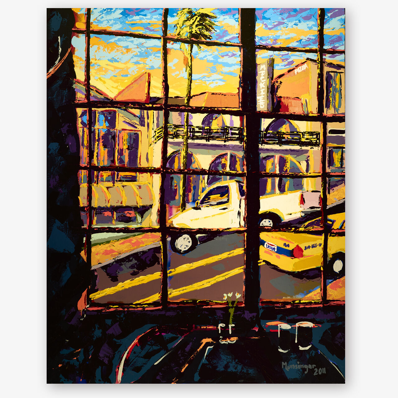 Sunset 20 | Street through the Window